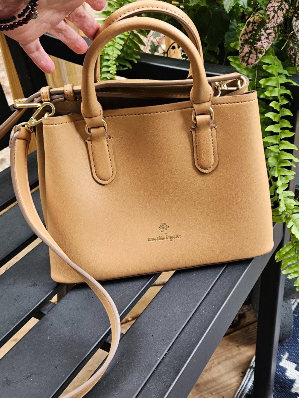 Nanette Lepore Tan Satchel Bag